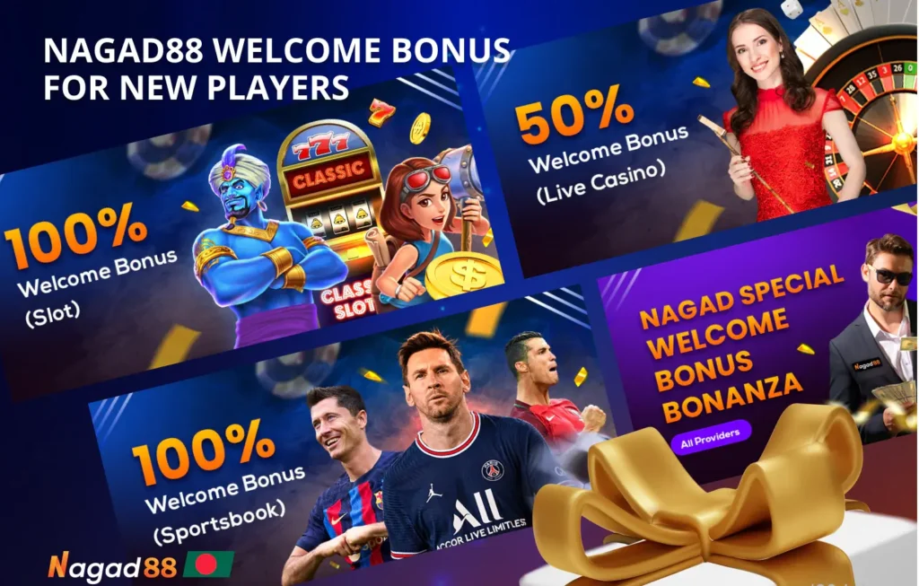 Nagad88 Welcome Bonus for New Players